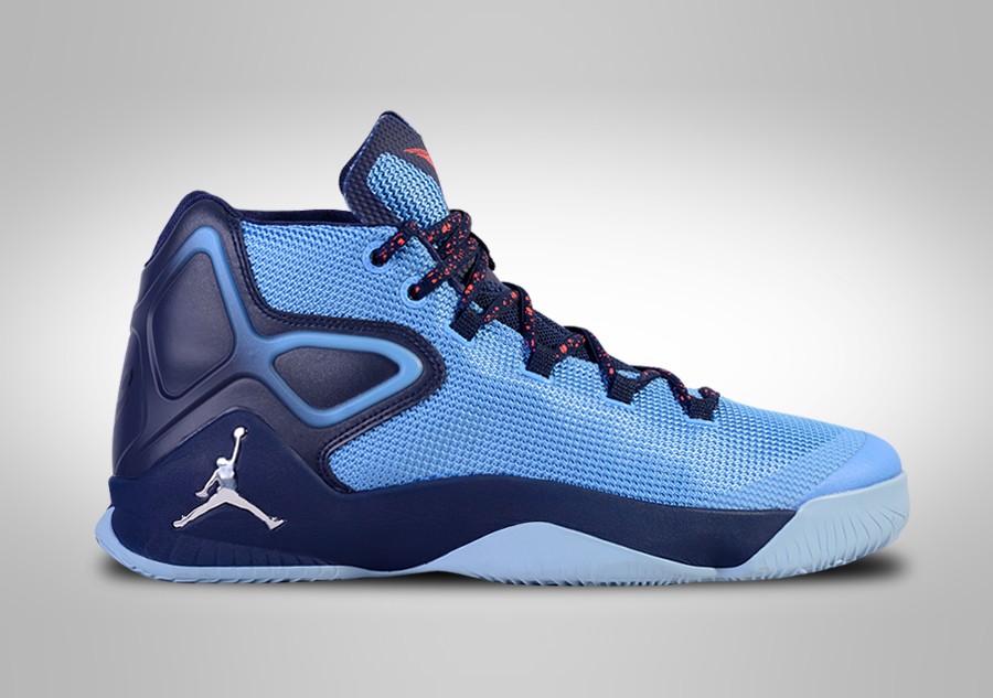 Nike Jordan Melo 1.5 Shoes Men's 10.5 White Blue Orange Carmelo Anthony  Knicks