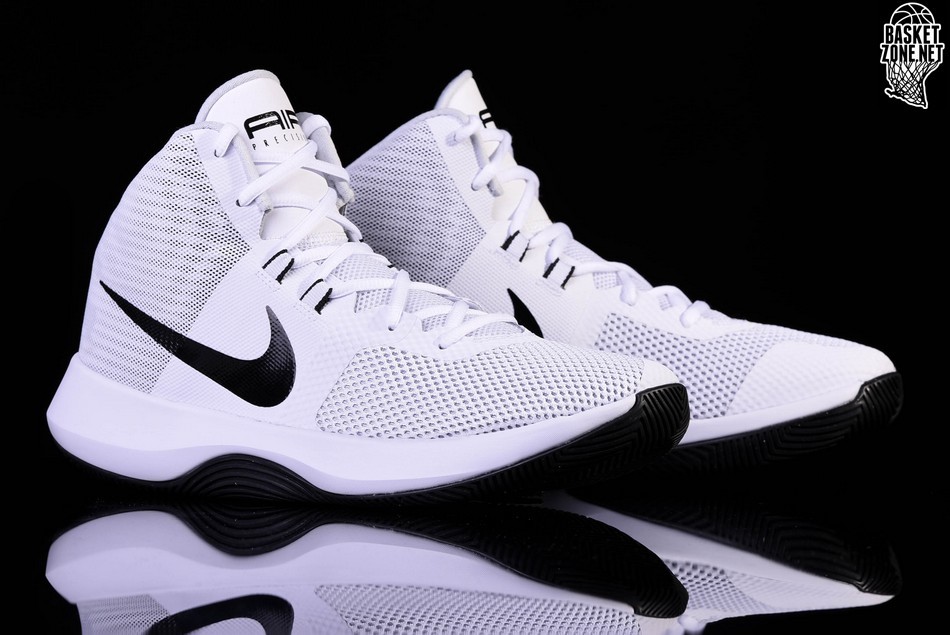 Nike air precision 2025 white basketball shoes