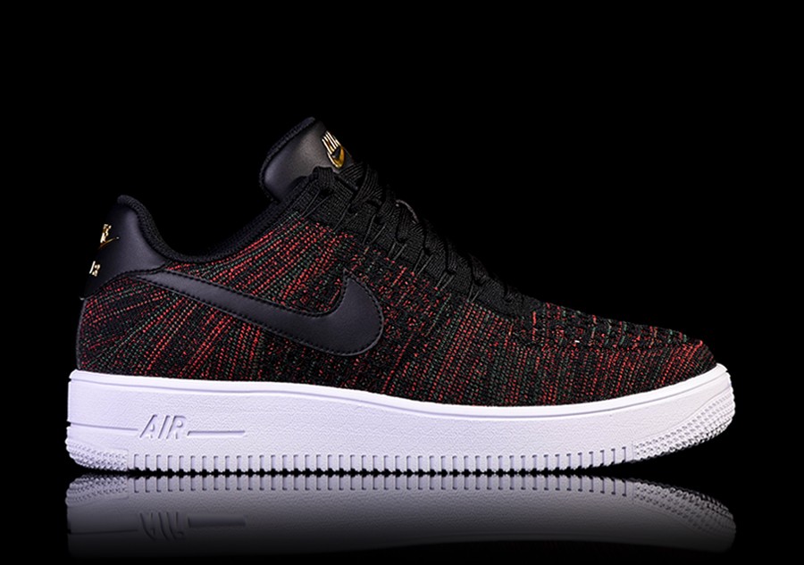 air force flyknit black
