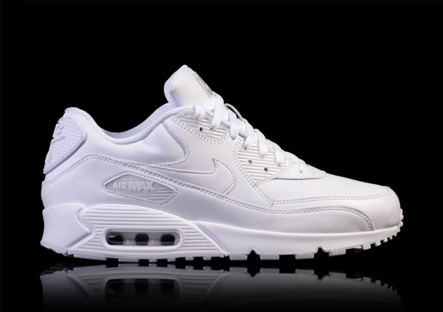 leather air max 90 white