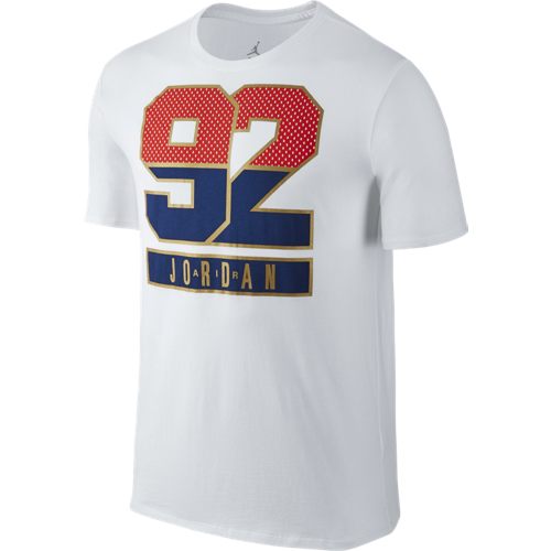 NIKE AIR JORDAN 7 92 TEE WHITE