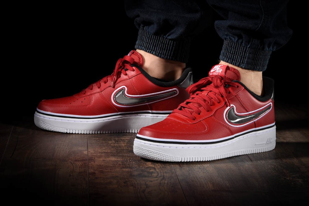 nike air force 1 low 07 nba red