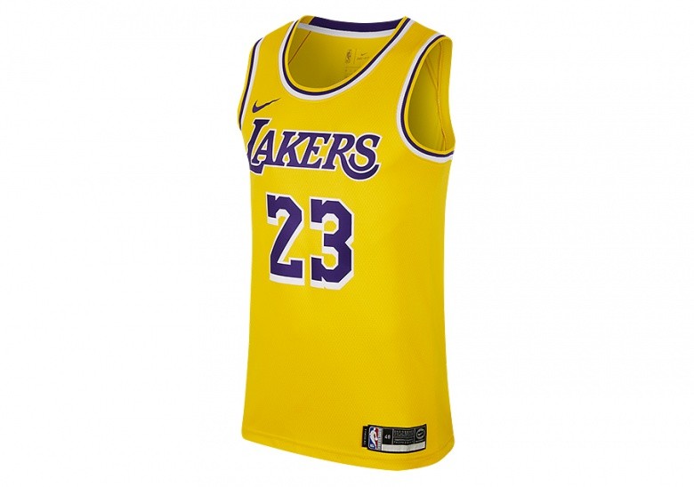 Lakers LeBron James 75th Anniversary Authentic Icon Jersey 40