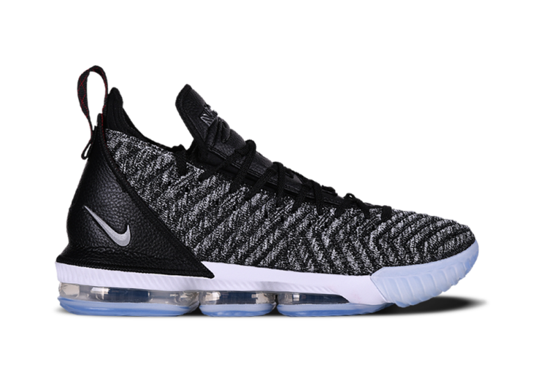 nike lebron 16 black and white