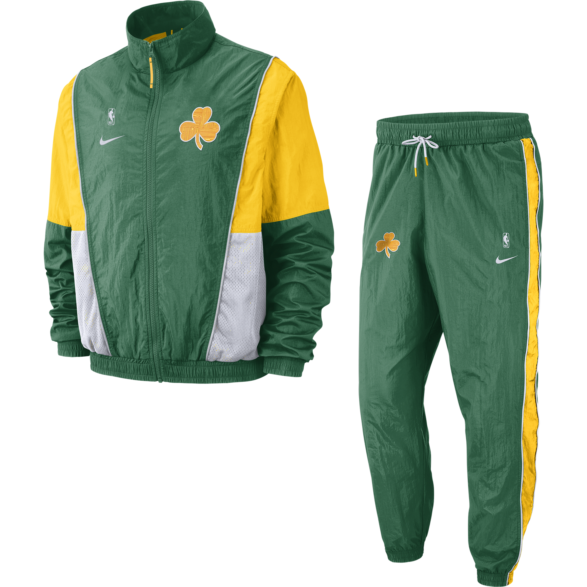 NIKE NBA BOSTON CELTICS COURTSIDE TRACKSUIT CLOVER