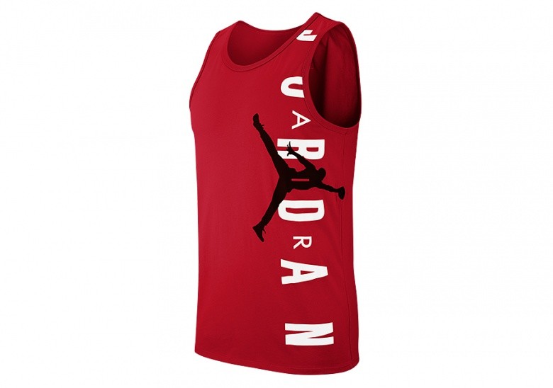 NIKE AIR JORDAN JUMPMAN AIR TANK GYM RED