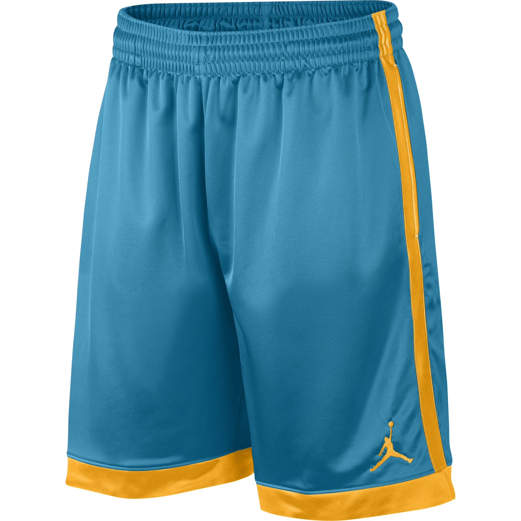 NIKE AIR JORDAN JUMPMAN SHIMMER SHORTS LIGHT BLUE FURY