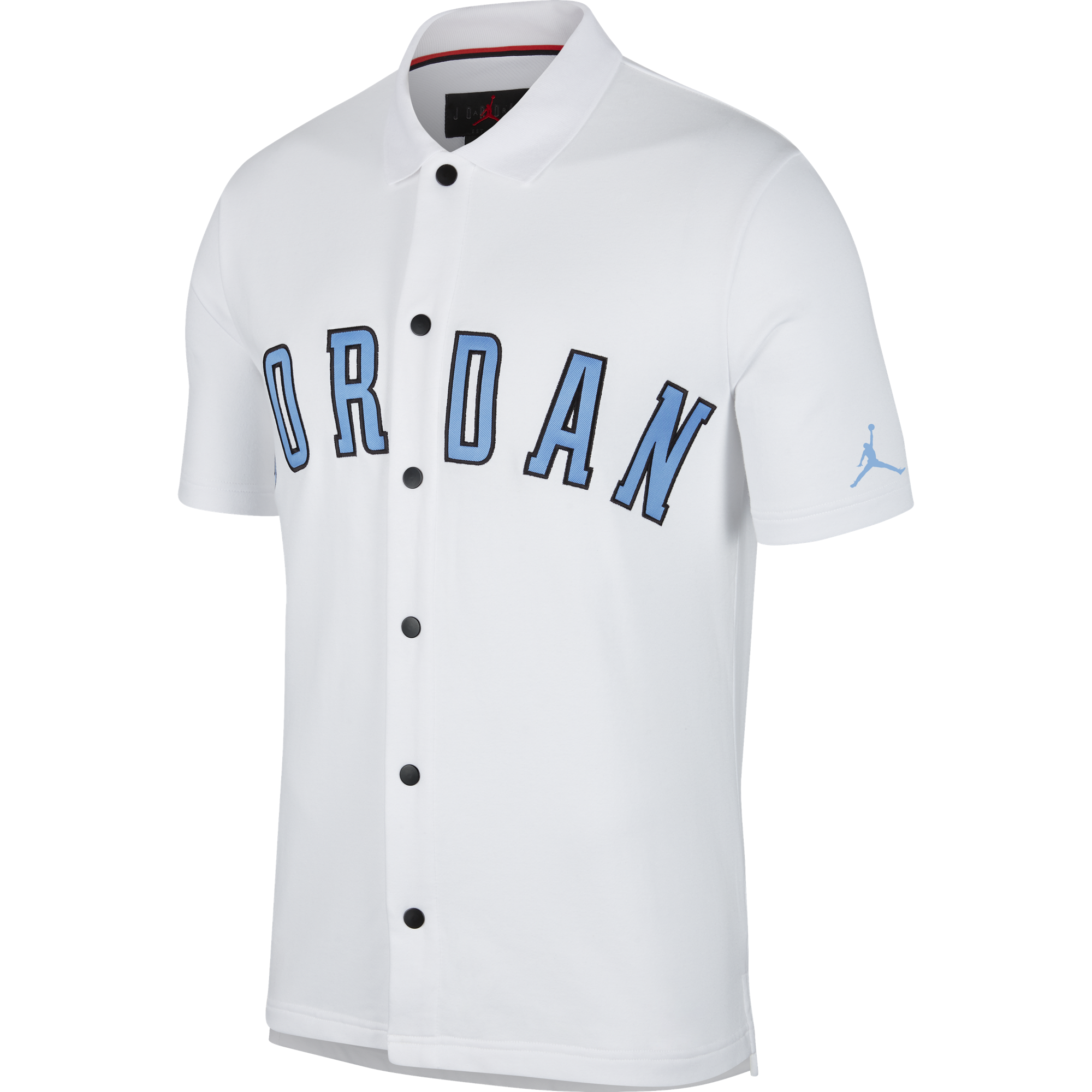 NIKE AIR JORDAN DNA DISTORTED SHOOTING SHIRT WHITE