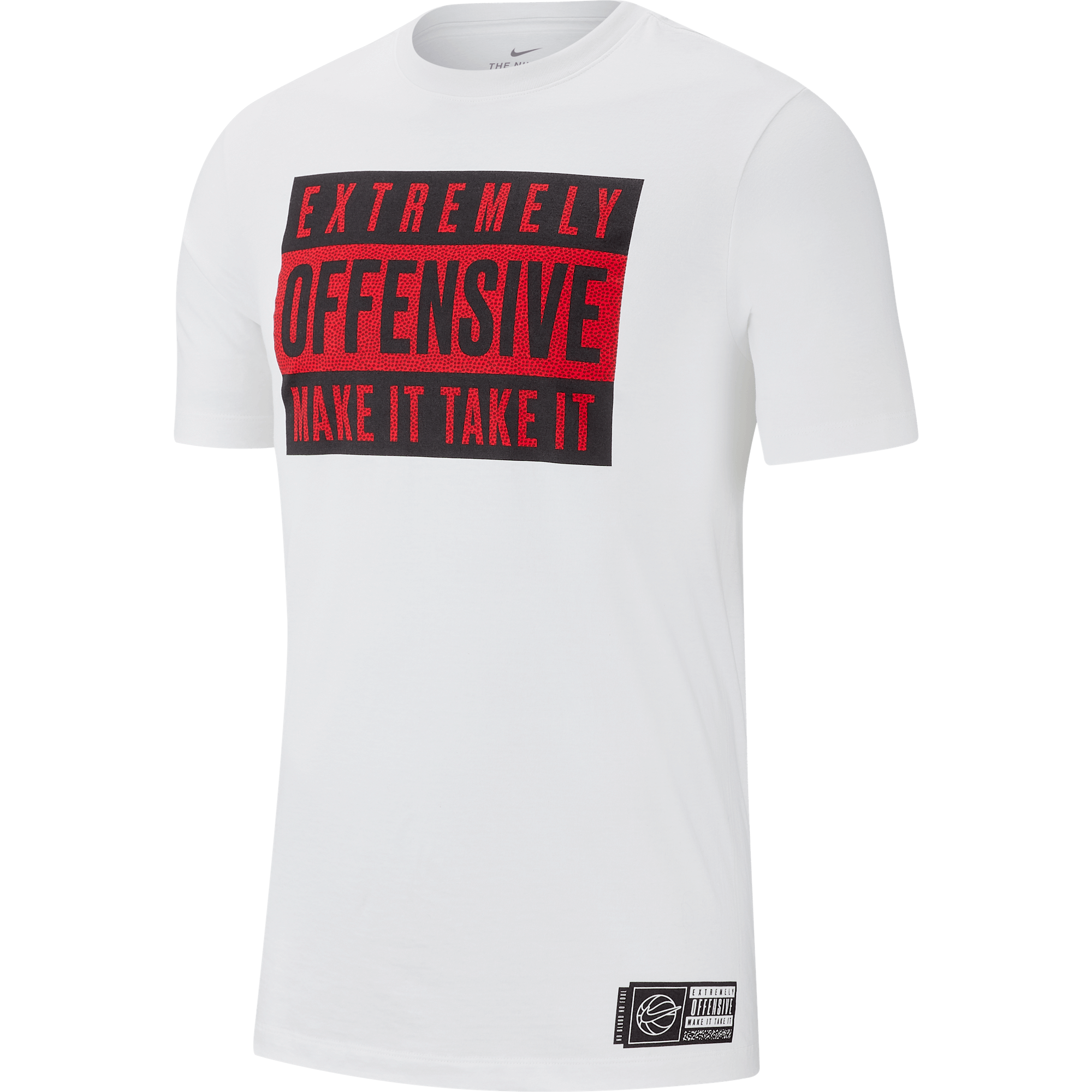 NIKE 'EXTREMELY OFFENSIVE' VERBIAGE TEE WHITE