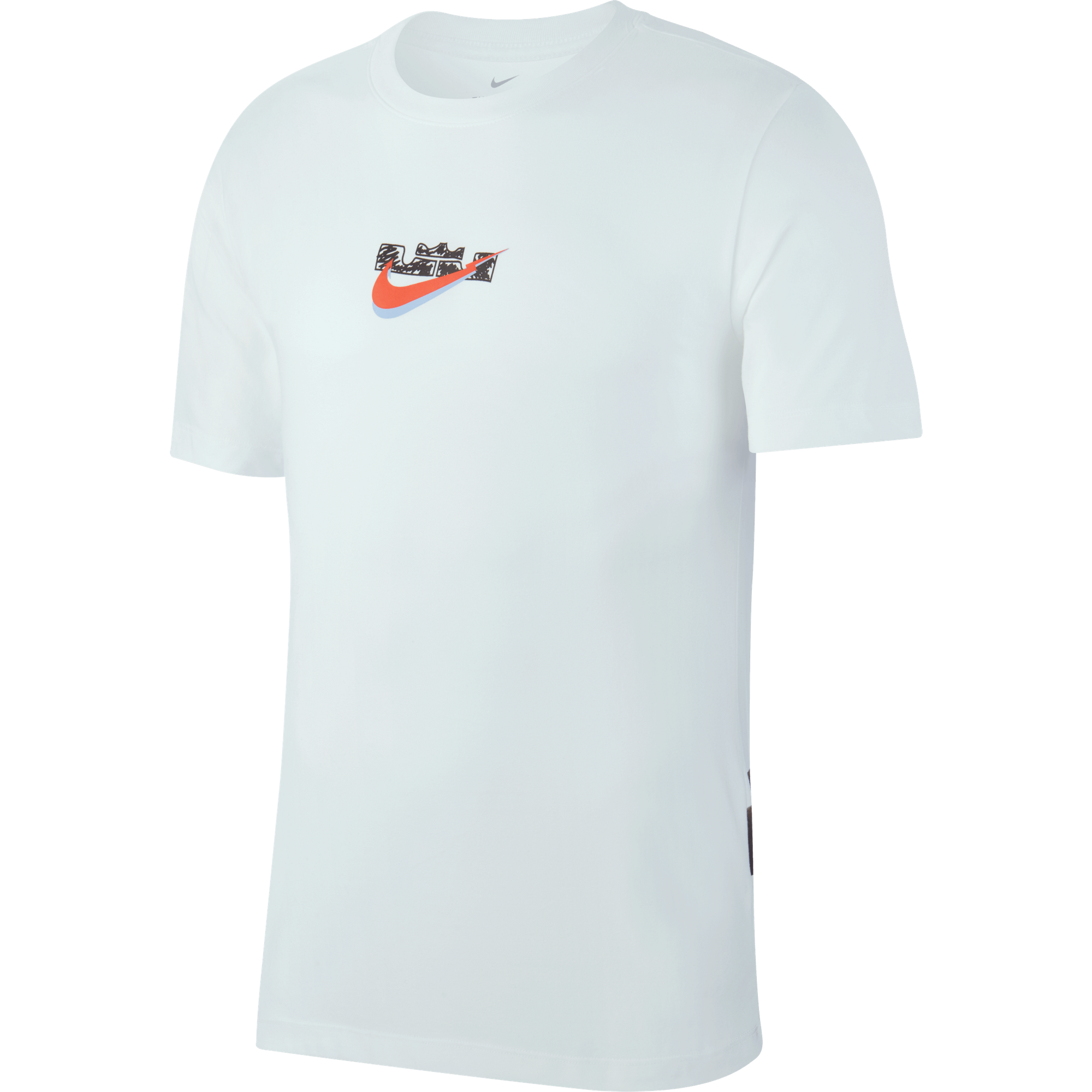 NIKE LEBRON JAMES DRI-FIT TEE WHITE