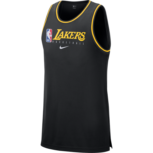 NIKE NBA LOS ANGELES LAKERS DRY TANK BLACK