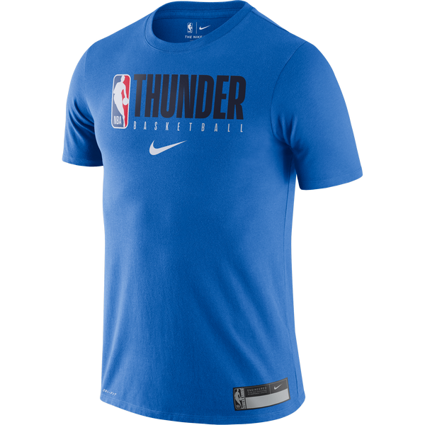 NIKE NBA OKLAHOMA CITY THUNDER TEE SIGNAL BLUE