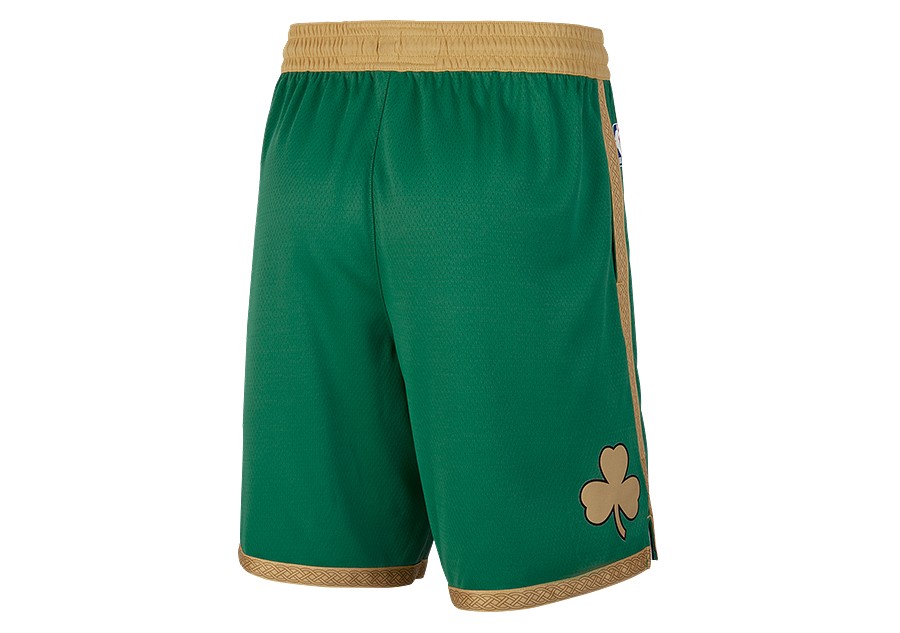 Boston Celtics Larry Bird Jayson Tatum Kyrie Irving Basketball Shorts Stitched 