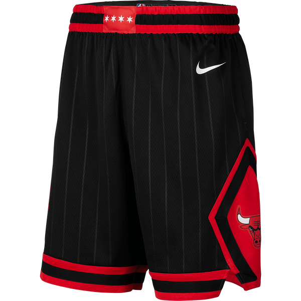 NIKE NBA CHICAGO BULLS SWINGMAN SHORTS BLACK