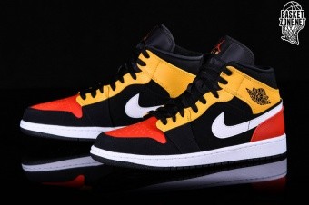 Seaside indhente Vibrere NIKE AIR JORDAN 1 RETRO MID SE BLACK AMARILLO ORANGE price €122.50 |  Basketzone.net