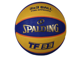SPALDING TF33 OFFICIAL 3X3 FIBA APPROVED GAME BALL OUT/IN (SIZE 6)