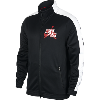 NIKE AIR JORDAN JUMPMAN CLASSICS TRICOT JACKET BLACK
