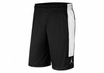 NIKE AIR JORDAN 23 ALPHA DRI-FIT KNIT SHORTS BLACK