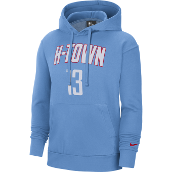NIKE NBA HOUSTON ROCKETS CITY EDITION ESSENTIAL PULLOVER HOODIE