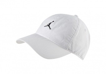 NIKE AIR JORDAN JUMPMAN HERITAGE86 WASHED CAP WHITE