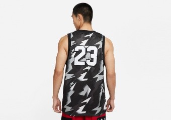 NIKE AIR JORDAN JUMPMAN JERSEY BLACK