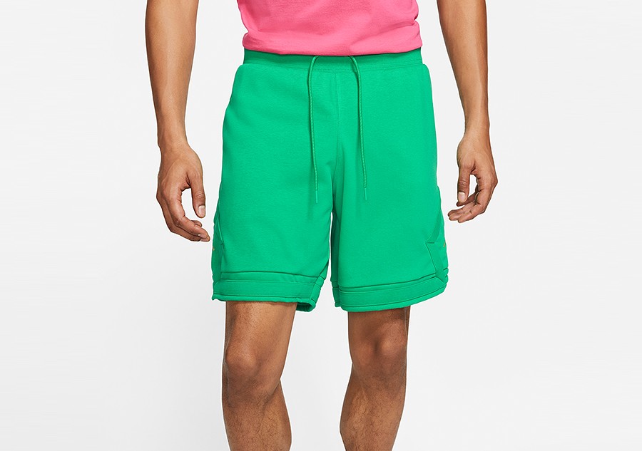 Jordan green shorts clearance