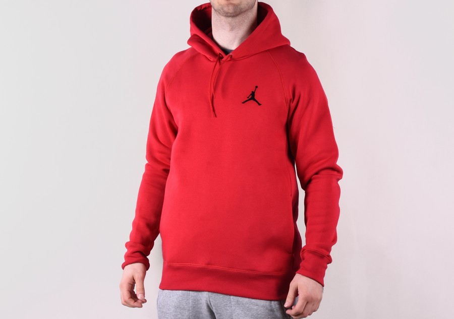 gym red jordan hoodie