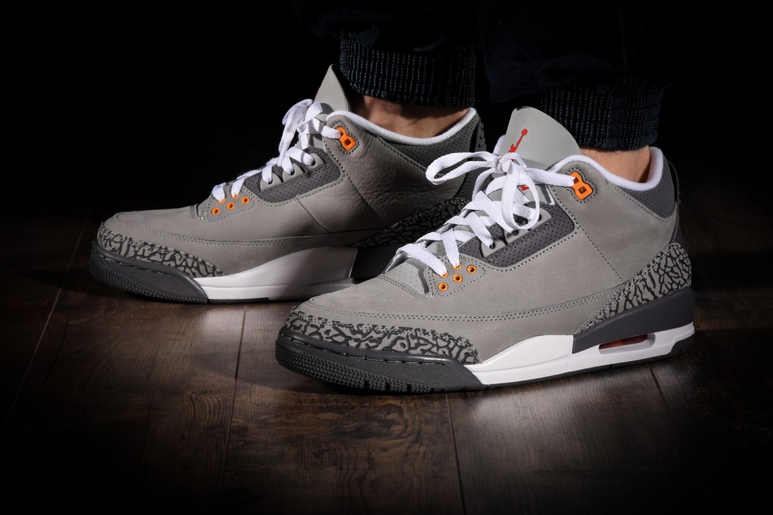 NIKE AIR JORDAN 3 RETRO COOL GREY