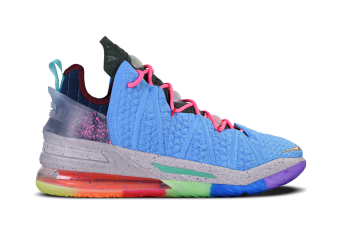 NIKE LEBRON 18 BEST OF 1 9 LIGHT BLUE for 175.00 kicksmaniac