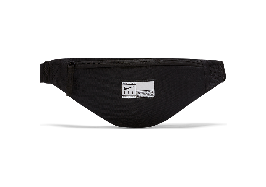 NIKE BB HERITAGE SWOOSH HIP PACK FLY BLACK