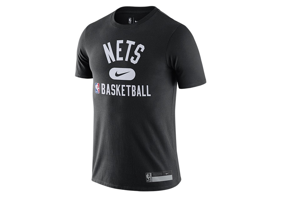 Nike NBA Brooklyn Nets Showtime Basketball Pants - Black/White