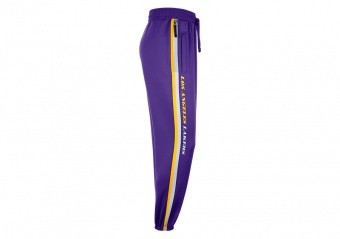 Los Angeles Lakers Nike Courtside Tracksuit Pant - Purple - Womens