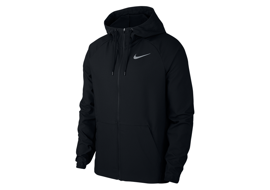 NIKE VENT MAX DRI-FIT FULL-ZIP TRAINING JACKET BLACK