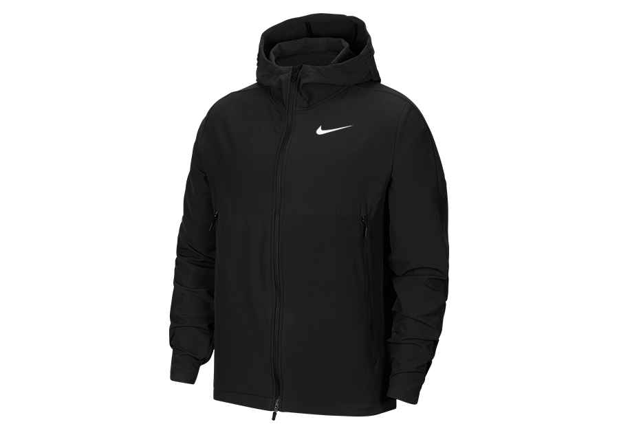 NIKE FLEX VENT MAX WINTERIZED HOODED JACKET BLACK