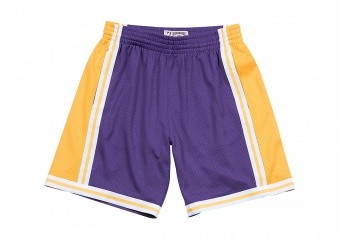 MITCHELL & NESS NBA SWINGMAN SHORTS LOS ANGELES LAKERS