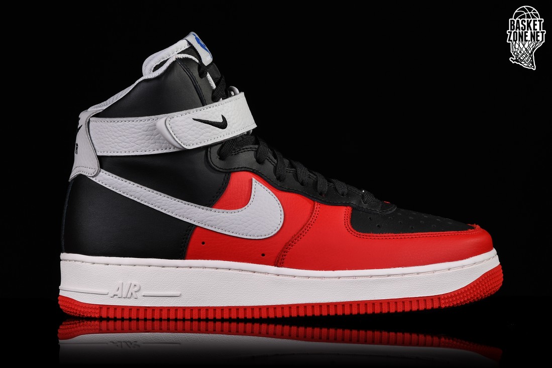 Nike Air Force 1 High '07 LV8 (DC8870-001), Black/Chile Red / 11.5