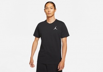 NIKE AIR JORDAN JUMPMAN CREW TEE BLACK