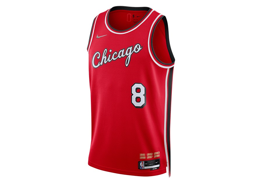 Nike NBA Chicago Bulls Zach LaVine City Edition 2021 Swingman Jersey