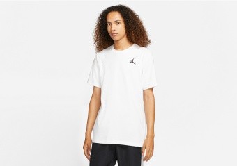 NIKE AIR JORDAN JUMPMAN CREW TEE WHITE