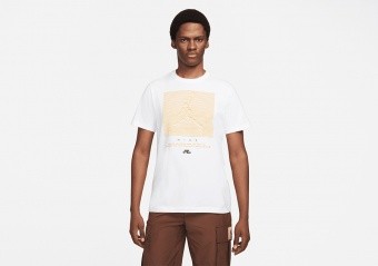 NIKE AIR JORDAN JUMPMAN GRAPFIC CREW TEE WHITE