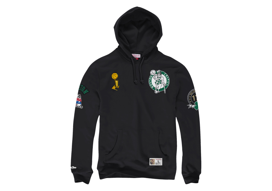 MITCHELL & NESS CHAMP CITY HOODY BOSTON CELTICS