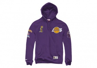 MITCHELL & NESS CHAMP CITY HOODY LOS ANGELES LAKERS