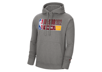 NIKE FLEECE ESSENTIAL ALL-STAR WEEKEND 2022 DARK GREY HEATHER