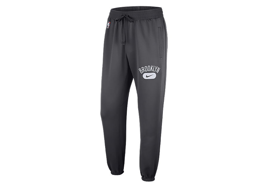 NIKE NBA BROOKLYN NETS DRI-FIT SPOTLIGHT PANTS ANTHRACITE