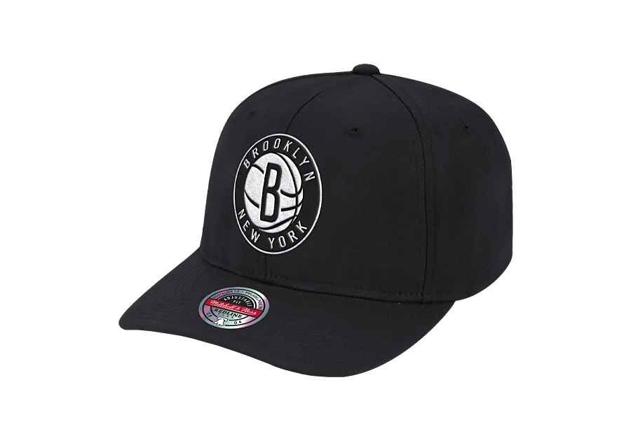 MITCHELL & NESS TEAM GROUND REDLINE SNAPBACK BROOKLYN NETS