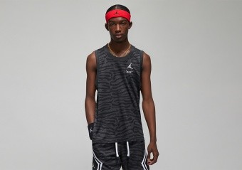 Men's air jordan tank top gray new AQ8144-065