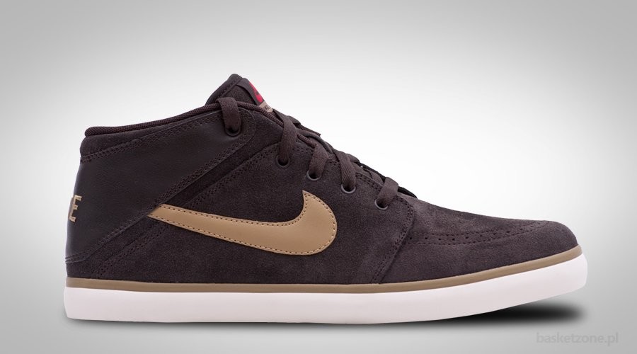NIKE MID LEATHER ANTHRACITE BROWN price €72.50 | Basketzone.net