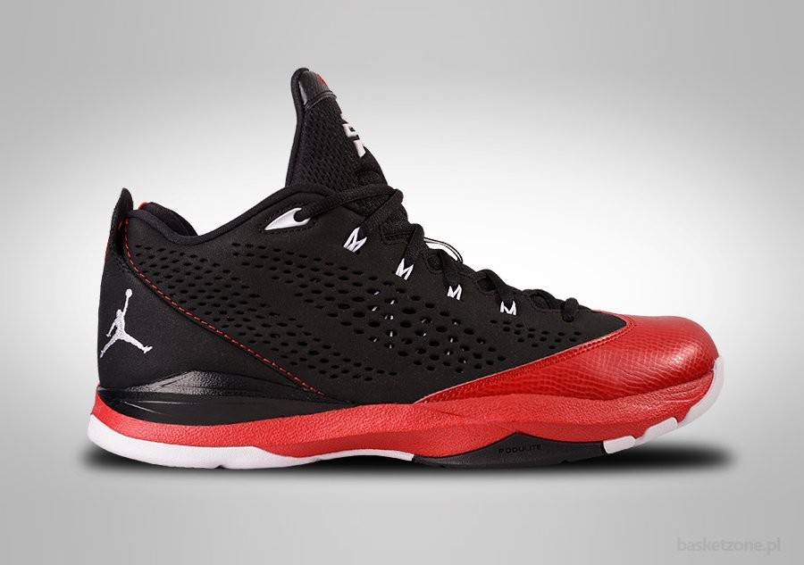 NIKE AIR JORDAN CP3.VII BLACK RED BRED price 432.50L Basketzone