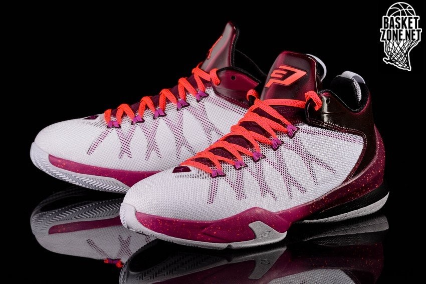 Nike Jordan CP3 Chris Paul Jacket Zip Men's M Grey Purple
