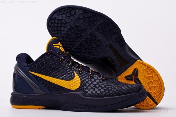Kobe 6 purple and yellow store